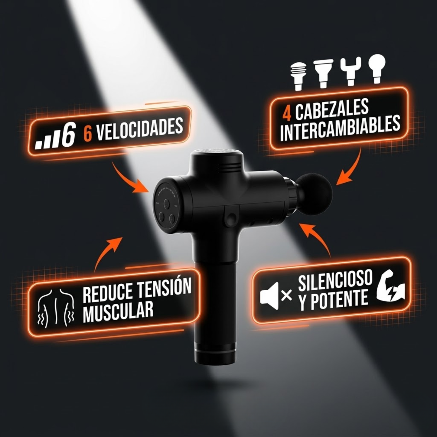 PulseGun Pro 🥇 Elimina el Dolor Muscular en Minutos