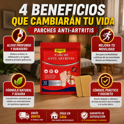 ArthriRelief Pro™ 😌✨ Pack 3 Alivia el Dolor de Artritis (Promo 36 uni)