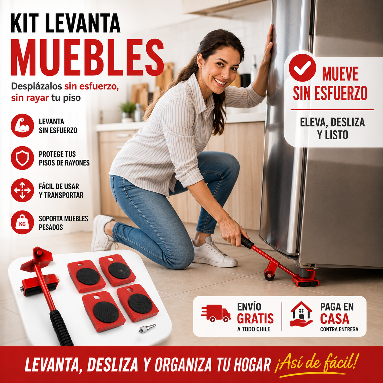 KIT LEVANTA MUEBLE