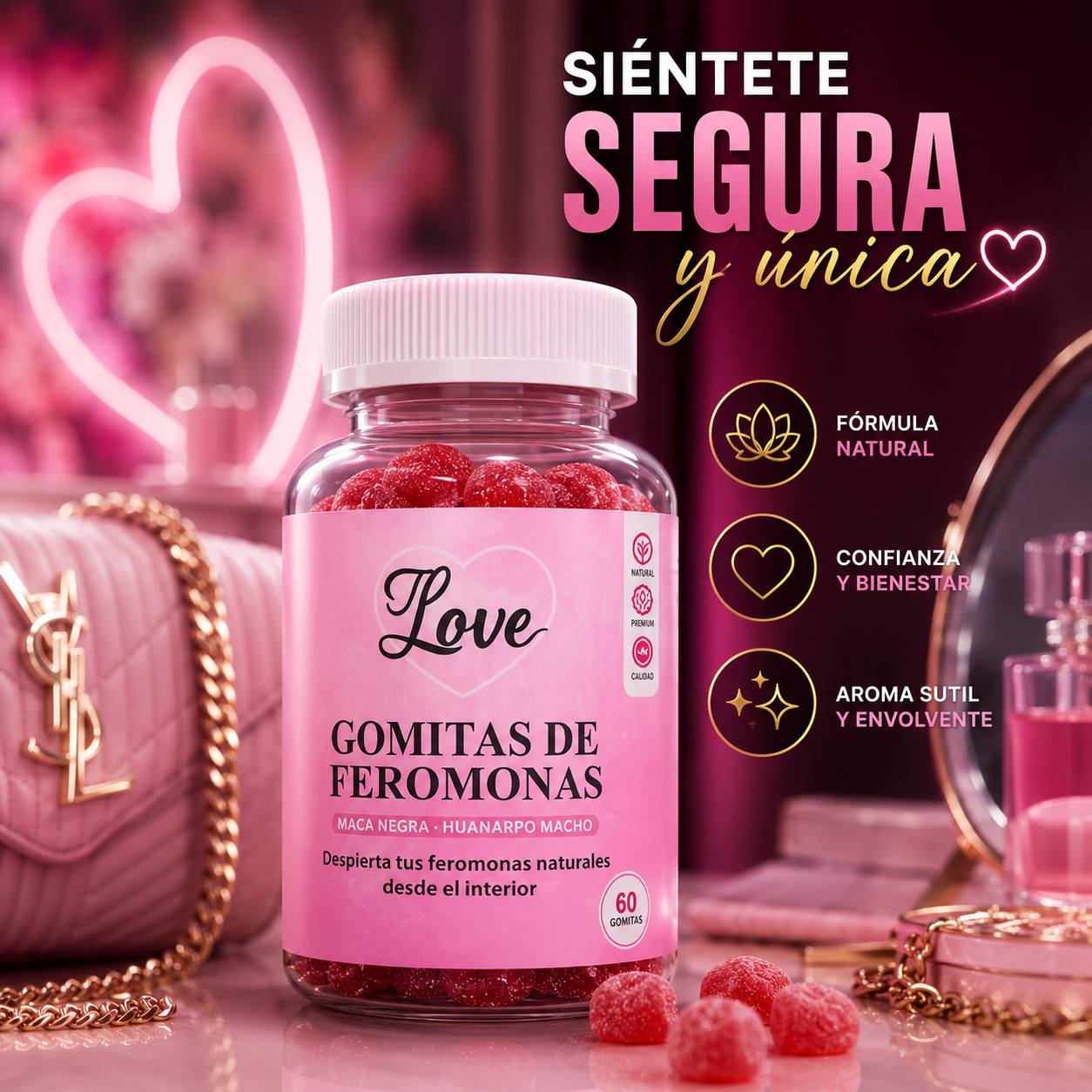Love Gomitas de Feromonas