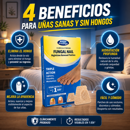 NightRepair™ Parche para hongos en las uñas (caja 16 uni)