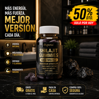 Shilajit Gomitas (60 cap)