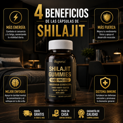 Shilajit Gomitas (60 cap)